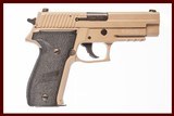 SIG P226 MK-25 9MM USED GUN INV 225522 - 1 of 6