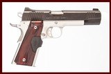 KIMBER CUSTOM CRIMSON CARRY II 45ACP USED GUN INV 225574 - 1 of 5