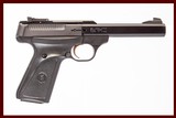 BROWNING BUCKMARK 22LR USED GUN INV 225588 - 1 of 6