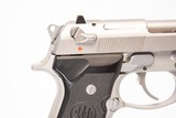 BERETTA 92FS INOX 9MM USED GUN INV 225649 - 2 of 6