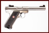 RUGER MARK III TARGET .22 LR USED GUN INV 225659 - 1 of 6