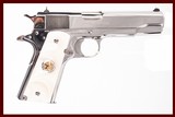 COLT CUSTOM 1911 EL CEN SERIES 38 SUPER USED GUN INV 226013 - 1 of 1