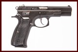 CZ USA 75B 40 S&W USED GUN INV 223523 - 1 of 1
