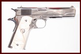 COLT 1911 EL PRESIDENTE 38 SUPER USED GUN INV 226592 - 1 of 9