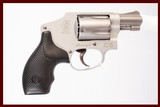 SMITH AND WESSON 642 38SPL NEW GUN INV 224791 - 1 of 1