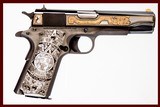 COLT 1911 AZTECA 38 SUPER USED GUN INV 226983 - 1 of 9