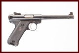 RUGER MARK II TARGET .22 LR USED GUN INV 227367 - 1 of 7
