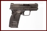 SPRINGFIELD XDS9 9MM USED GUN INV 227632 - 1 of 6