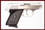 WALTHER TPH 22 LR USED GUN INV 227363 - 1 of 6