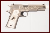 COLT 1911 BRIAN POWLEY LIMITED EDITION 38 SUPER USED GUN INV 226981 - 1 of 8