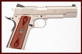 RUGER SR1911 45 ACP USED GUN INV 228176 - 1 of 8
