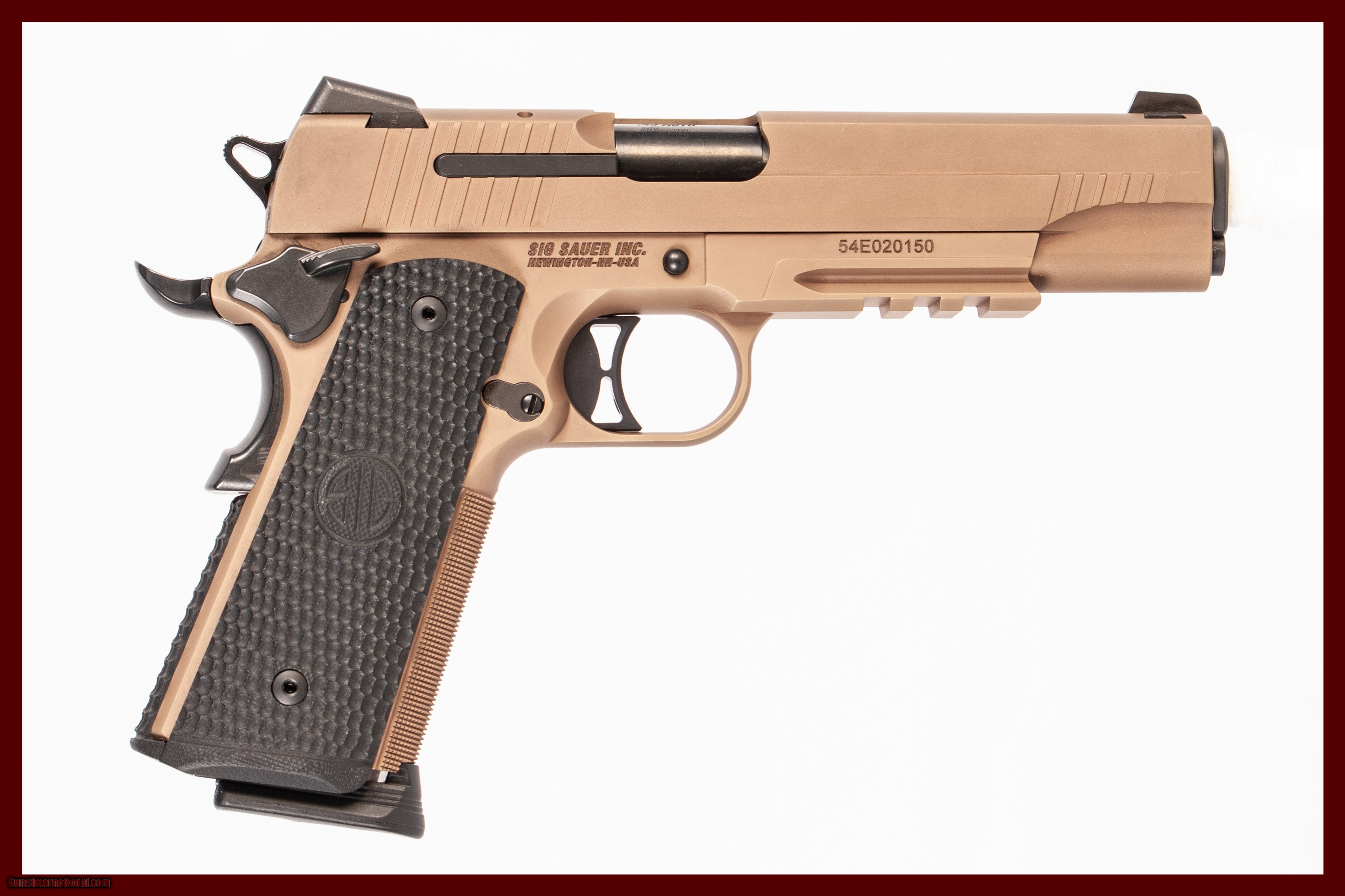 Sig Sauer 1911 Emperor Scorpion 45 Acp Used Gun Inv 228175