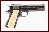 COLT SUPER 38 (1911) 38 SUPER USED GUN INV 228882 - 1 of 9