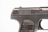 COLT 1903 POCKET HAMMERLESS 32 ACP USED GUN INV 229047 - 2 of 7
