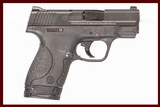 SMITH AND WESSON M&P SHIELD 40S&W USED GUN INV 229263 - 1 of 6