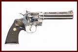 COLT PYTHON 357 MAG USED GUN INV 229468 - 1 of 6