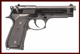 BERETTA 92FS 9MM USED GUN INV 229711 - 1 of 6