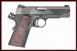 COLT LIGHTWEIGHT COMMANDER 1911 45 ACP USED GUN INV 230958 - 1 of 7