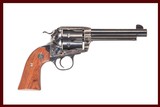 RUGER VAQUERO BISLEY 45 LC USED GUN INV 233234 - 1 of 7