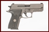 SIG SAUER P229 LEGION 40S&W USED GUN INV 233891 - 1 of 7