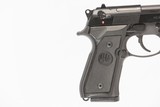 BERETTA 92FS 9MM USED GUN INV 232502 - 2 of 6