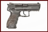 HECKLER & KOCH P30 40 S&W USED GUN INV 234064 - 1 of 8