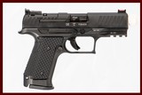 WALTHER Q4 SF 9MM USED GUN INV 235992 - 1 of 8