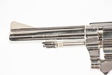SMITH & WESSON 34-1 NICKEL 22 LR USED GUN INV 235604 - 5 of 6