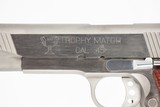 SPRINGFIELD ARMORY 1911 TROPHY MATCH 45 ACP USED GUN INV 235521 - 4 of 6