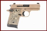 SIG SAUER P938 SCORPION 9MM USED GUN INV 236230 - 1 of 8
