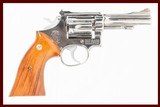 SMITH & WESSON 67 CALIFORNIA HIGHWAY PATROL 38 SPL USED GUN INV 235369 - 1 of 7