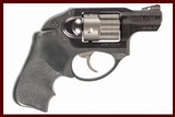 RUGER LCR 38SPL+P GUN INV 236800 - 1 of 8