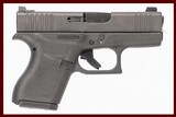 GLOCK 43 9MM USED GUN INV 236670 - 1 of 6
