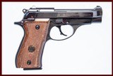 BERETTA 85BB 380 ACP USED GUN INV 222264 - 1 of 5