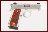 KIMBER MICRO 380 ACP USED GUN INV 237197 - 1 of 8