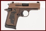 SIG SAUER P938 SPARTAN 9MM USED GUN INV 237091 - 1 of 8