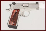 KIMBER MICRO 380 ACP USED GUN INV 237198 - 1 of 8