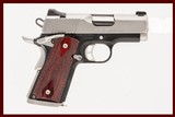 KIMBER ULTRA CDP II 9MM USED GUN INV 237226 - 1 of 8