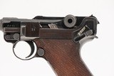 MAUSER P08 LUGER (THIRD REICH PROOF MARKED) 9MM USED GUN INV 237027 - 10 of 13