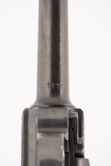 MAUSER P08 LUGER (THIRD REICH PROOF MARKED) 9MM USED GUN INV 237027 - 12 of 13