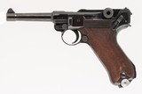 MAUSER P08 LUGER (THIRD REICH PROOF MARKED) 9MM USED GUN INV 237027 - 13 of 13