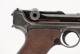 MAUSER P08 LUGER (THIRD REICH PROOF MARKED) 9MM USED GUN INV 237027 - 3 of 13