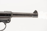 MAUSER P08 LUGER (THIRD REICH PROOF MARKED) 9MM USED GUN INV 237027 - 4 of 13