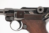 MAUSER P08 LUGER (THIRD REICH PROOF MARKED) 9MM USED GUN INV 237027 - 9 of 13
