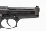 BERETTA 92 COMPACT 9MM USED GUN INV 237324 - 4 of 8