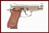 BERETTA 85FS CHEETAH 380ACP USED GUN INV 237773 - 1 of 8