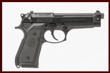 BERETTA 92FS 9MM USED GUN INV 238048 - 1 of 8
