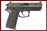 SIG SAUER SP2022 9MM USED GUN INV 238027 - 1 of 8