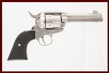 RUGER NEW VAQUERO 357 MAG USED GUN INV 236418 - 1 of 7