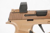 SIG SAUER P365 NRA FDE EDITION USED GUN INV 238264 - 2 of 8